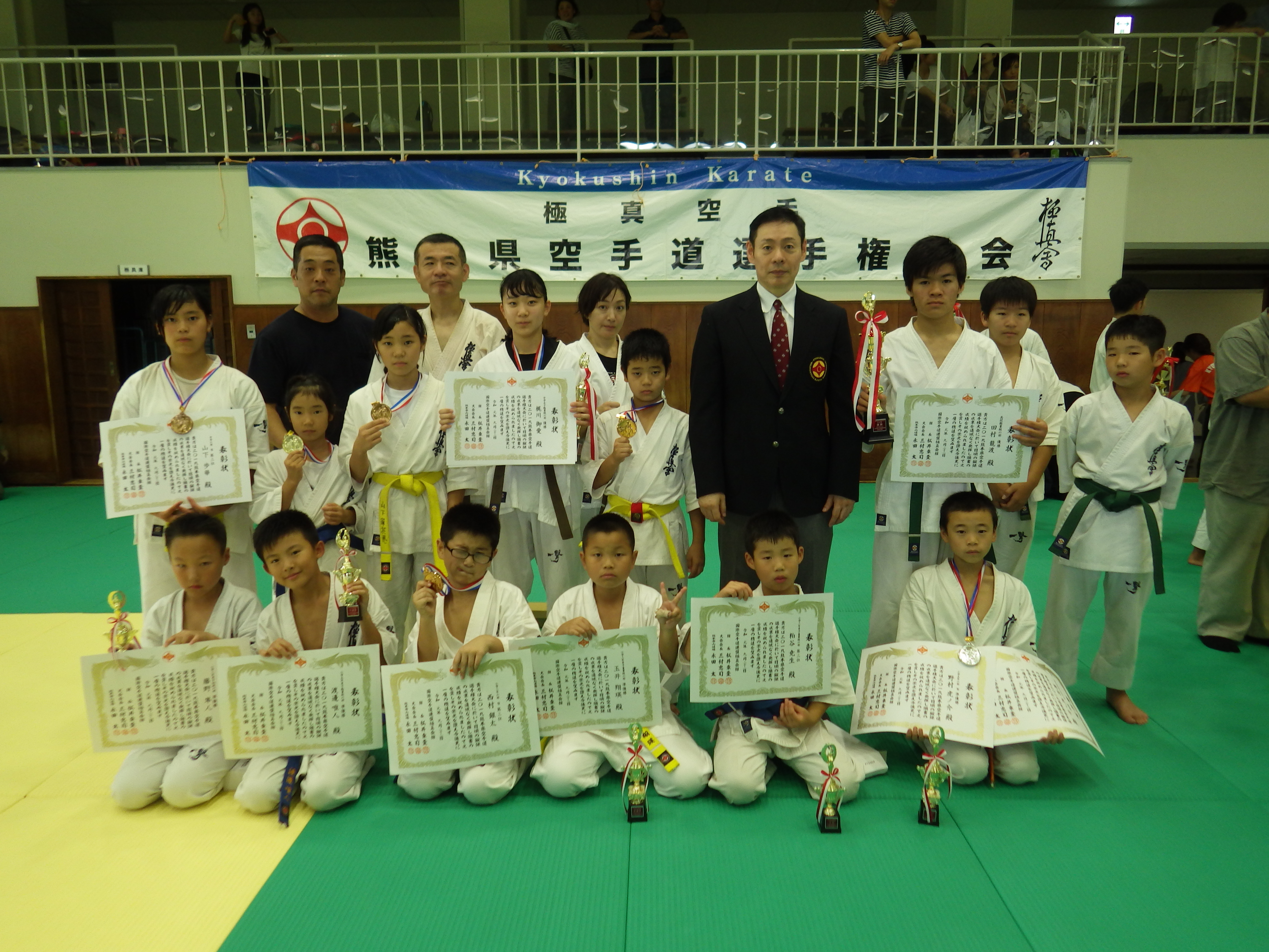 2019年 熊本県空手道選手権大会大会結果