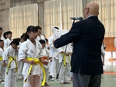 組手_関谷結_小学4年女子3位