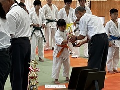 組手_野中柚乃愛_小学3年女子2位